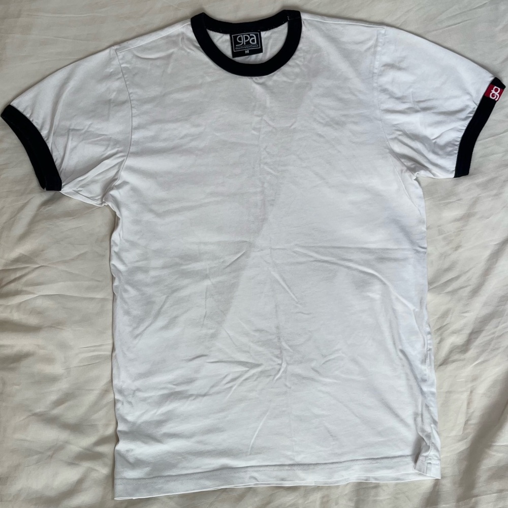 White and Black T-Shirt